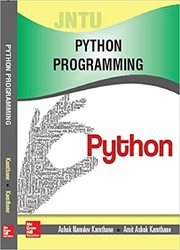 Python Programming by Ashok Namdev Kamthane